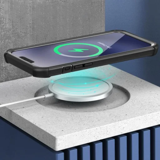 iPhone 13 Supcase IBLSN Ares tok ütésálló fekete - 7