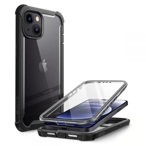 iPhone 13 Supcase IBLSN Ares tok ütésálló fekete - 1