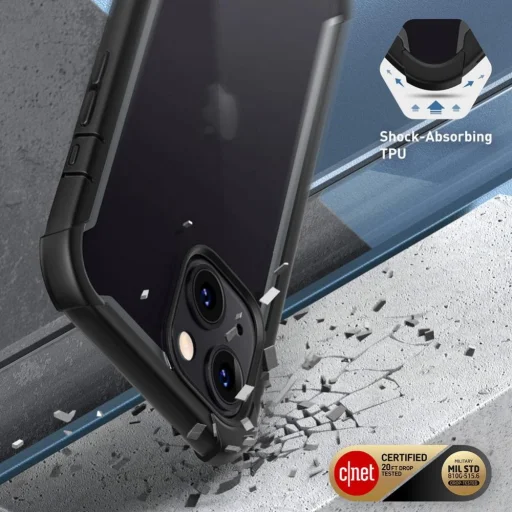 iPhone 13 Supcase IBLSN Ares tok ütésálló fekete - 4