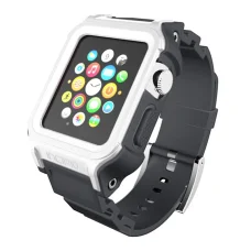 Apple Watch 38 / 40 /41 mm Incipio Octane Strap Armored óraszíj fehér - szürke
