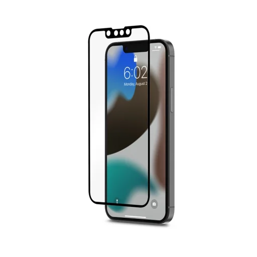 iPhone 13 Mini Moshi iVisor AG matt kijelzővédő fólia (fekete kerettel) - 4