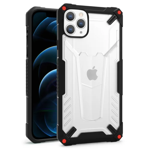 iPhone 13 Pro Max Tel Protect Hybrid tok fekete - 1