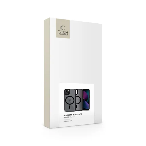 iPhone 13 Tech-Protect Magmat Magsafe Tok Matt Fekete - 5