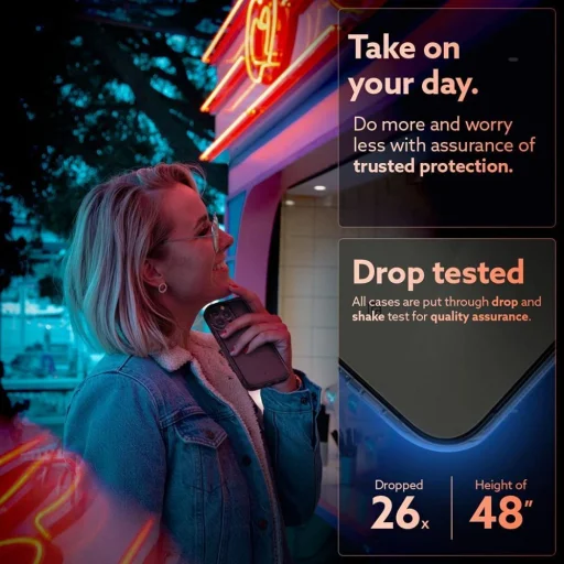 iPhone 13 Pro Caseology Skyfall tok fekete (ACS03497) - 4