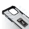 iPhone 13 Pro Max Crystal Ring Kickstand tok kék thumbnail
