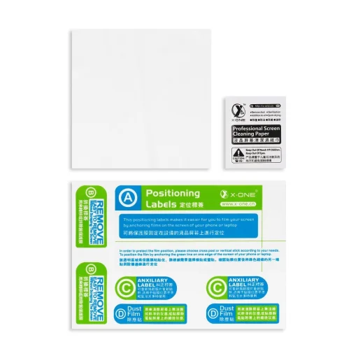 iPhone 13 mini X-One Extra Strong Crystal Clear 9H kijelzővédő üvegfólia - 5