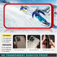 iPhone 13 mini Acrylic hybrid tok piros anti-shock