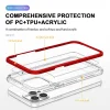 iPhone 13 Pro Max Acrylic hybrid tok piros anti-shock thumbnail