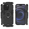 iPhone 13 Pro Max Ring Armor tok kihajtható támasszal fekete thumbnail
