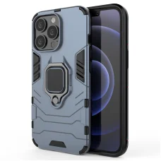 iPhone 13 Pro Ring Armor tok kihajtható támasszal kék