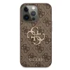 iPhone 13 Pro Guess GUHCP13L4GMGBR Big Metal Logo tok 4G barna thumbnail