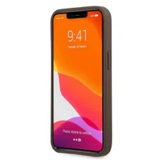 iPhone 13 Pro Max Guess GUHCP13X4GMGBR Big Metal Logo tok 4G barna