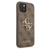 iPhone 13 Guess GUHCP13M4GMGBR Big Metal Logo tok 4G barna thumbnail