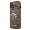 iPhone 13 Guess GUHCP13M4GMGBR Big Metal Logo tok 4G barna thumbnail