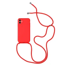 STRAP Szilikon Tok iPhone 11 Pro Vörös