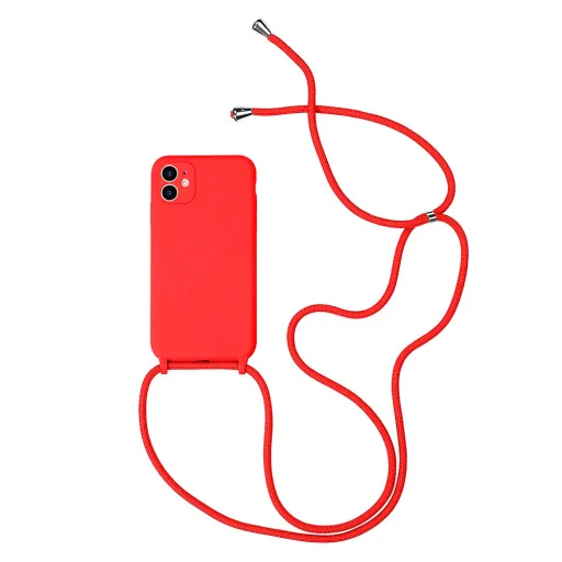 STRAP Szilikon Tok iPhone 11 Pro Vörös - 1