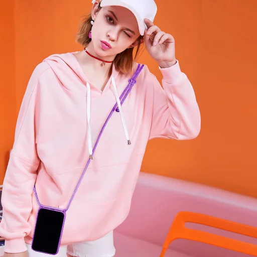 STRAP Szilikon tok iPhone 11 Pro-hoz világoskék - 3