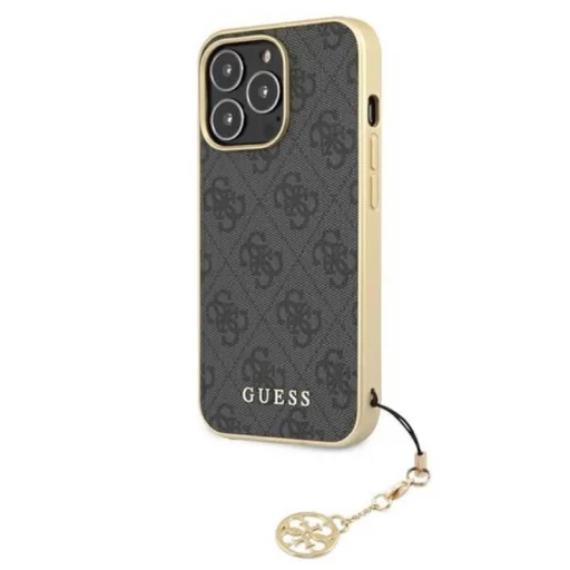 iPhone 13 Pro Max GUESS GUHCP13XGF4GGR 4G Charms tok szürke - 8