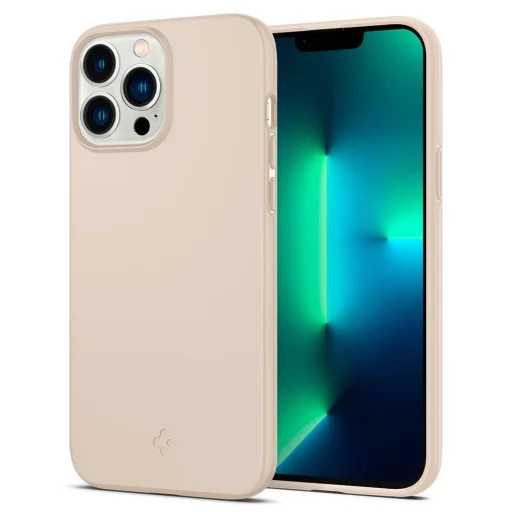 iPhone 13 Pro Max Spigen Thin Fit ultravékony tok homokszínű (ACS03195) - 1
