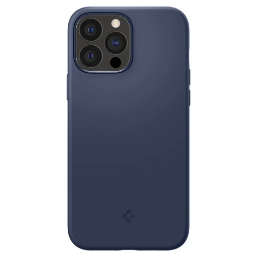 iPhone 13 Pro Spigen Silicone Fit tok tengerészkék (ACS03285) - 9