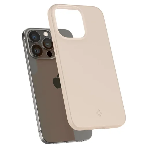 iPhone 13 Pro Max Spigen Thin Fit ultravékony tok homokszínű (ACS03195) - 3
