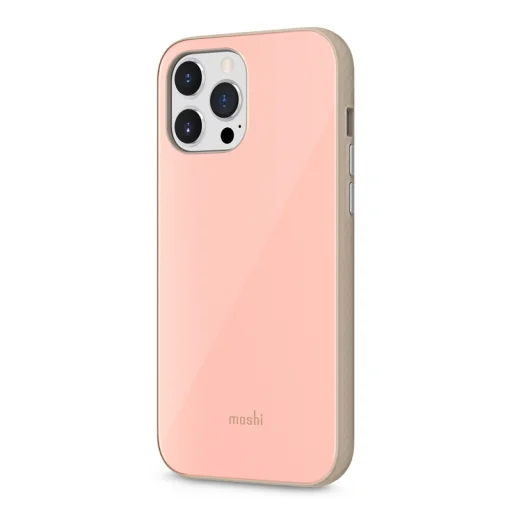 iPhone 13 Pro Max Moshi iGlaze prémium hibrid tok dahlia pink - 3