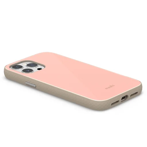 iPhone 13 Pro Max Moshi iGlaze prémium hibrid tok dahlia pink - 4