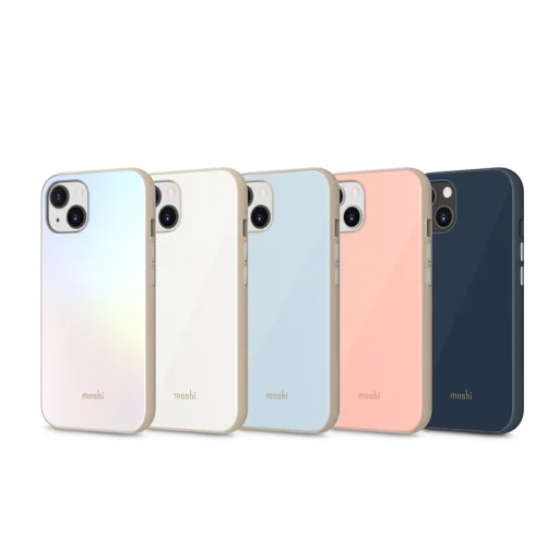 iPhone 13 Moshi iGlaze prémium hibrid tok adriai kék - 2