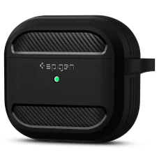 Puzdro Spigen Rugged Armor pre Apple AirPods 3 matné čierne