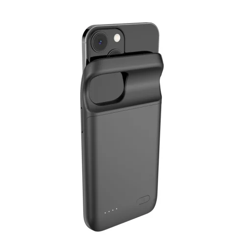 iPhone 13 Mini Tech-Protect Powercase tok 4700 mAh akkumulátorral fekete - 5
