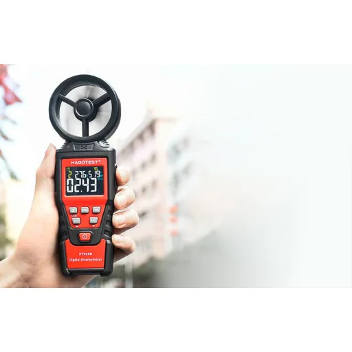 Habotest HT625B digitális szélmérő (USB) - 7