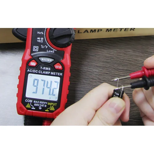 Habotest HT206D True RMS digitális lakatfogó, bilincsmérő, NCV, LPF - 6