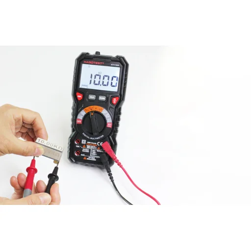 Habotest HT118A digitális multiméter zseblámpával, True RMS, NCV - 7