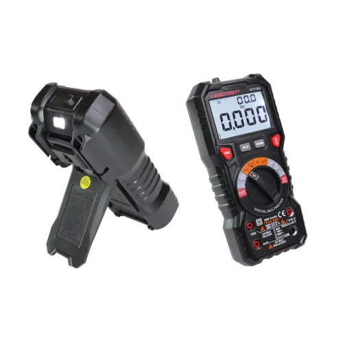 Habotest HT118A digitális multiméter zseblámpával, True RMS, NCV - 9