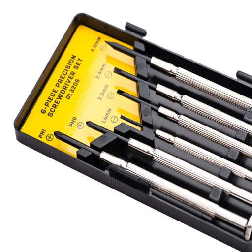 Deli Tools EDL3206 precíziós csavarhúzó készlet 6db-os - 5