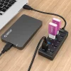 Orico USB 3.0 elosztó 4x HUB (fekete) thumbnail