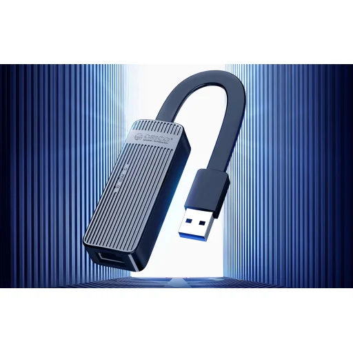 Orico USB - RJ45 hálózati adapter (fekete) - 7