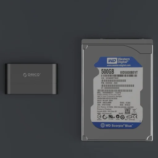 Orico USB 3.0 - HDD/SSD 2,5'', SATA III merevlemez adapter - 3