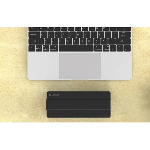 Orico 7xUSB 3.0 Hub Adapter (fekete) USB elosztó - 5
