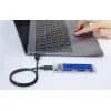 Orico SSD M.2 ház, NVME, USB-C 3.1 Gen.2, 10Gbps (kék) thumbnail