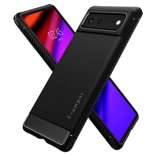 Google Pixel 6 Spigen Rugged Armor puzdro matná čierna - 3
