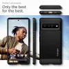 Google Pixel 6 Pro Spigen Rugged Armor tok matt fekete thumbnail