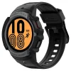 Samsung Galaxy Watch 4 40 mm Spigen Rugged Armor Pro szíj és tok szénszürke thumbnail