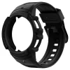 Samsung Galaxy Watch 4 40 mm Spigen Rugged Armor Pro szíj és tok szénszürke thumbnail