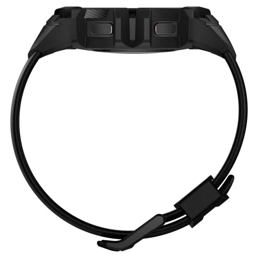 Samsung Galaxy Watch 4 40 mm Spigen Rugged Armor Pro szíj és tok szénszürke - 10