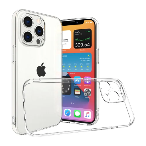 iPhone 13 Pro Max átlátszó szilikon tok 2mm - 6