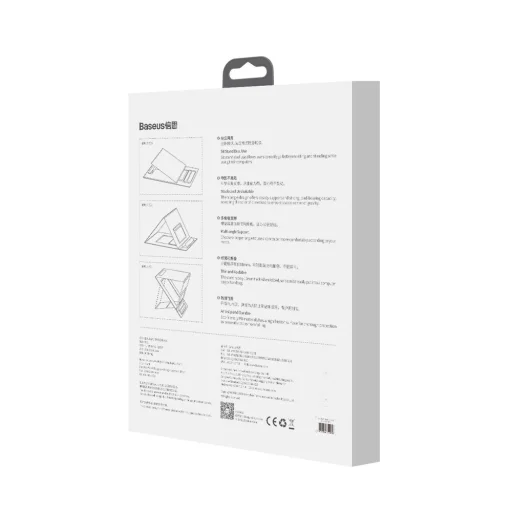 Baseus Ultra High összecsukható laptop állvány fekete - 3