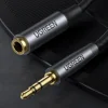 Ugreen AV190 AUX Jack audio adapter 3.5mm 1m fekete thumbnail