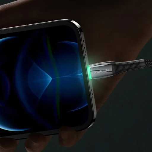 Joyroom USB Type C - Lightning kábel PD 20W 2.4A 1.2m piros (S-1224K2) - 13