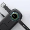 Choetech Qi 15W Vezeték nélküli töltő Telefon / fülhallgató vagy Samsung Galaxy Watch fekete (T570-S) thumbnail